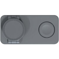 Беспроводное зарядное Magssory Yoga 3 в 1 Charging Station для Samsung Qi2 WCH017m (темно-серый)