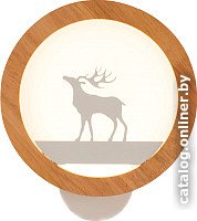 Бра Home Light Астерия C053-5 (дерево/белый)