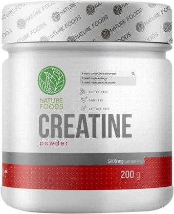 Моногидрат креатина Nature Foods Creatine Powder (200 г)
