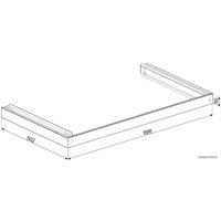Подставка Smeg KITHTR90