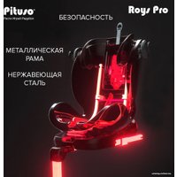 Детское автокресло Pituso Roys Pro (черный/серый вкладыш)