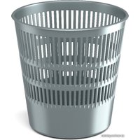 Корзина для бумаг Erich Krause Ice Metallic 12 л 55967 (серебряный)