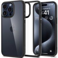 Чехол для телефона Spigen Ultra Hybrid для iPhone 15 Pro Max ACS06570 (черный)