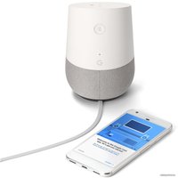 Умная колонка Google Home (белый/серый)