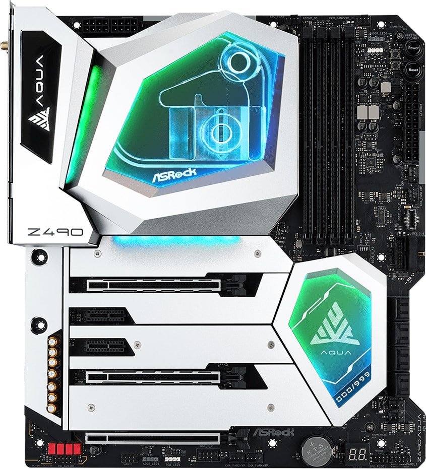 

Материнская плата ASRock Z490 Aqua
