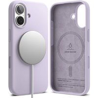 Чехол для телефона Ringke Silicone Magnetic для iPhone 17 (Light Purple)