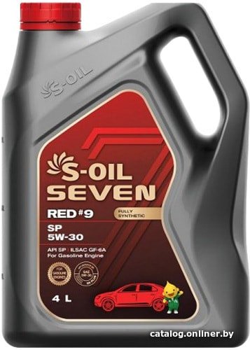 Моторное масло S-OIL SEVEN RED #9 SP 5W-30 4л