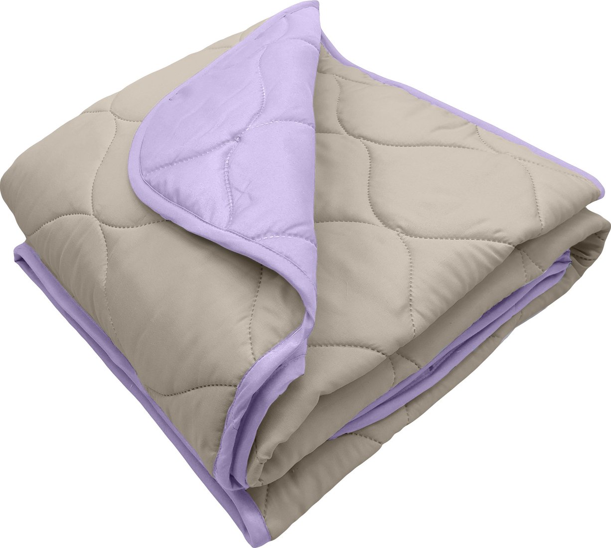 

Покрывало Just Sleep 2Way 150х215 25192052-54/10 (светло-лиловый/бежевый)