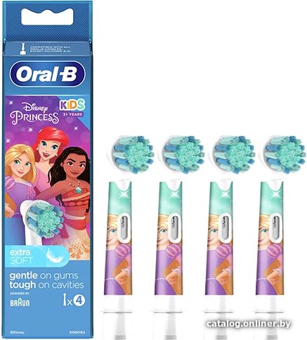 Сменная насадка Oral-B Kids EB10S Princess (4 шт)