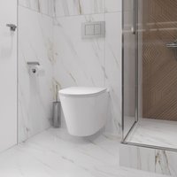 Унитаз подвесной Lauter Longer 2110822 + TECE Kit 9400412 с кнопкой (хром)