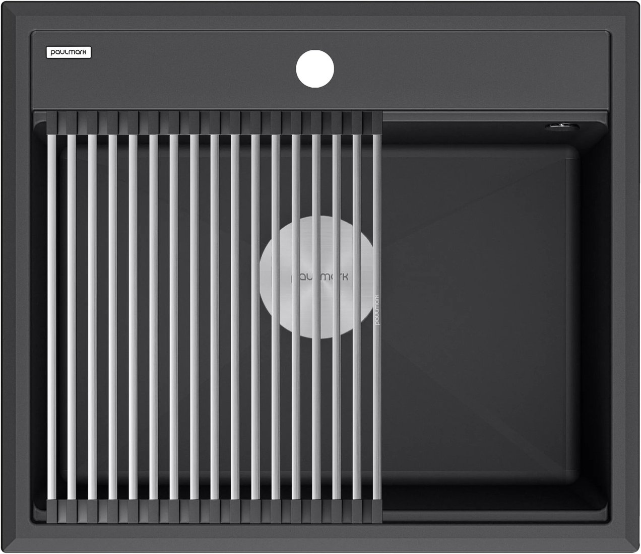 

Кухонная мойка Paulmark Stepia 60 PM115951-DG (графит)