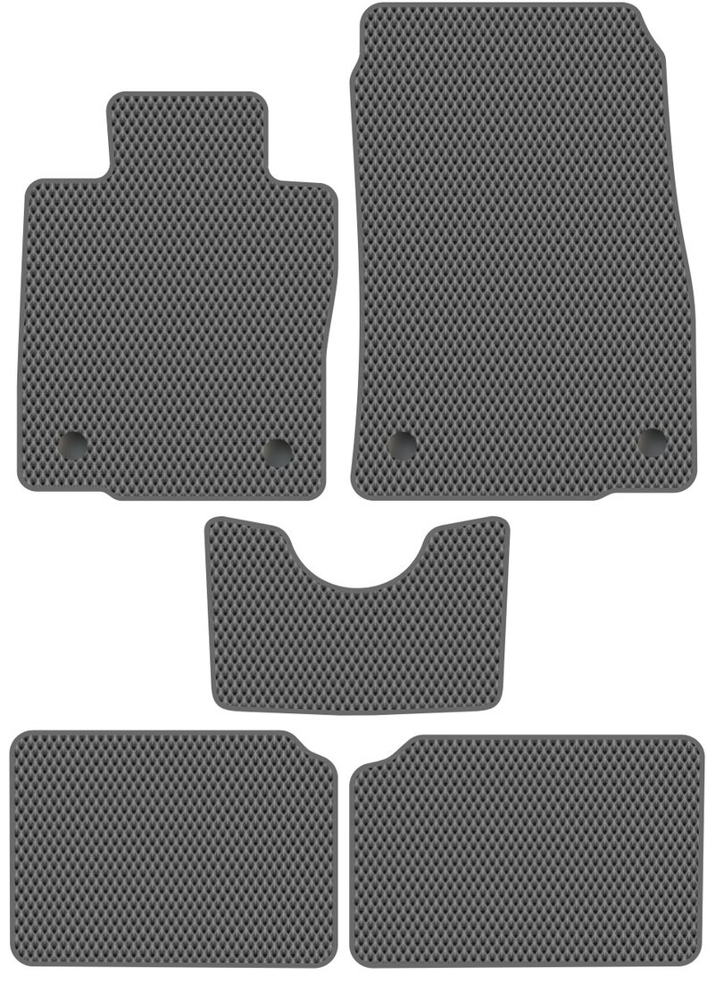 

Комплект ковриков для авто Alicosta Mini Countryman (suv / R60) 2010 - 2016 (серый, ромб)