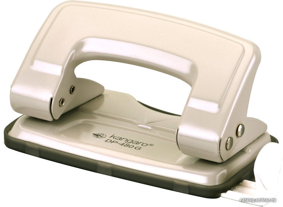 Дырокол Kangaro DP-480 G 12 л (серый)