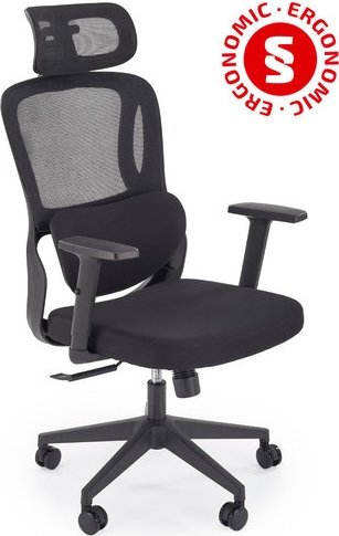 Офисное кресло Halmar Mateus (черный/черный)