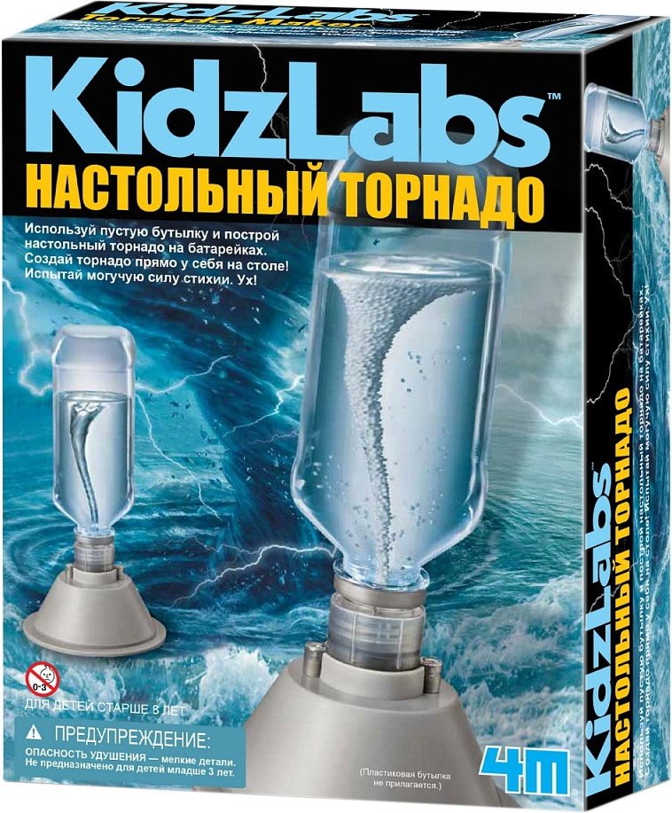

Набор для опытов 4M KidzLabs Настольный торнадо 00-03363