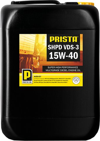 Моторное масло Prista SHPD VDS-3 15W-40 20л