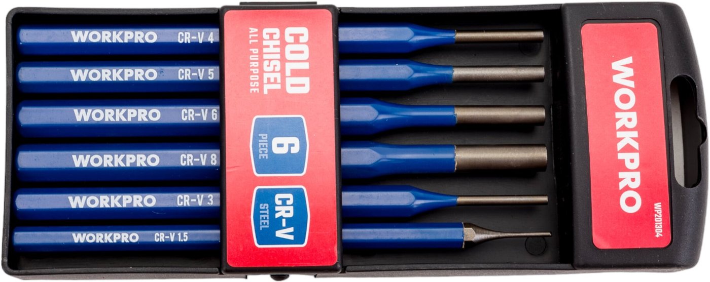 

Набор выколоток Workpro WP201304 (6 предметов)