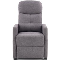 Реклайнер Halmar Felipe (серый)