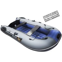 Моторно-гребная лодка Муссон 2900 НД (серый/синий)
