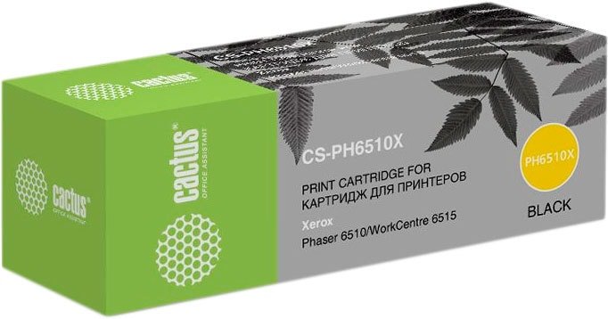 

Картридж CACTUS CS-PH6510X (аналог Xerox 106R03488)