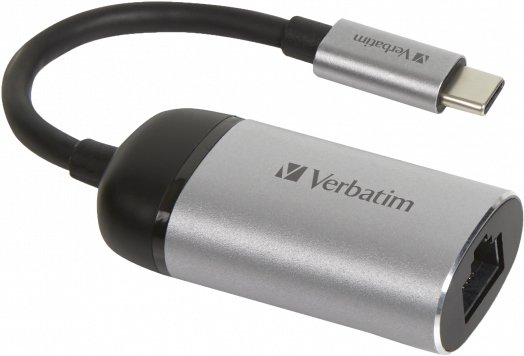 

Сетевой адаптер Verbatim USB-C Gigabit Ethernet Adapter 49146