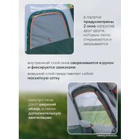 Кемпинговая палатка ForceKraft FK-TENT-1 (зеленый)