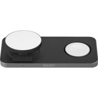 Беспроводное зарядное Rocket Magic 3in1 (черный)