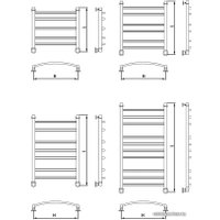 Полотенцесушитель Luxon L 60x40