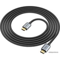Кабель Hoco US03 HDMI - HDMI (1 м, черный)
