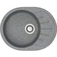 Кухонная мойка MARRBAXX Карельский камень модель 10/Q8 F010Q008 (серый/темно-серый)