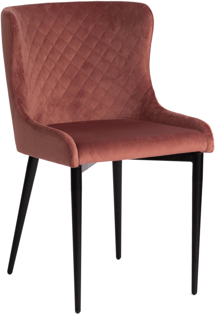 

Стул TetChair Mantra mod. 713 (коралловый barkhat 15/черный)