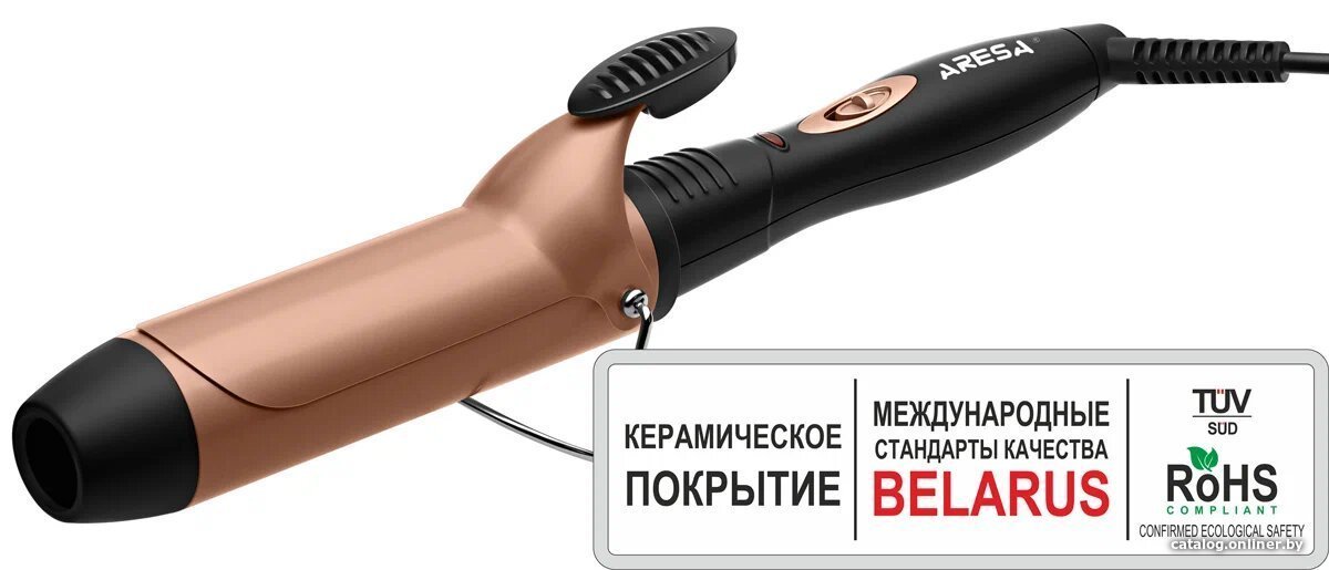 Круглая  плойка Aresa AR-3334