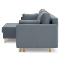 Угловой диван Mio Tesoro Дублин 497 (серый 968)