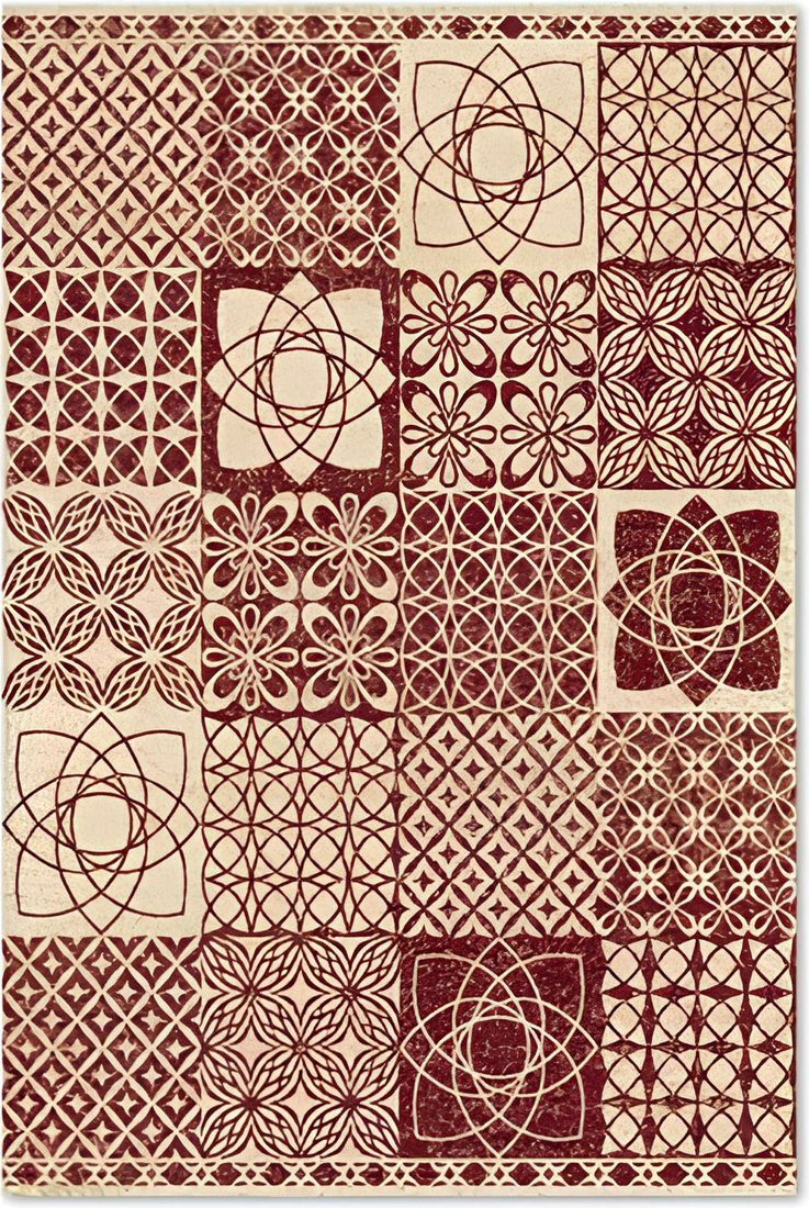 

Ковер для жилой комнаты Moldabela Bella Прямоугольник 7089 1 51063 (0.8x1.5)