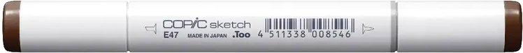 

Маркер художественный Copic Sketch E-47 21075245 (темно-коричневый)