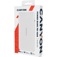 Внешний аккумулятор Canyon PB-109 10000mAh (белый)