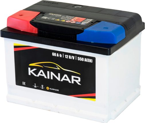 

Автомобильный аккумулятор Kainar L+ низкий (60 А·ч)