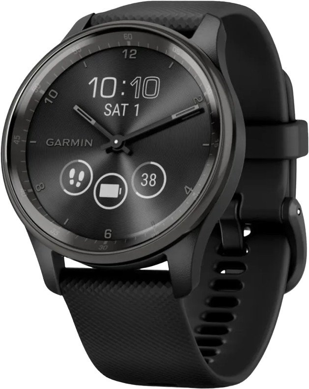 

Гибридные умные часы Garmin Vivomove Trend (черный)