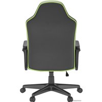 Игровое (геймерское) кресло GetActive JOBisDONE (черный/зеленый)