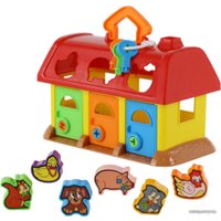 Сортер Полесье Домик для зверей (в коробке)