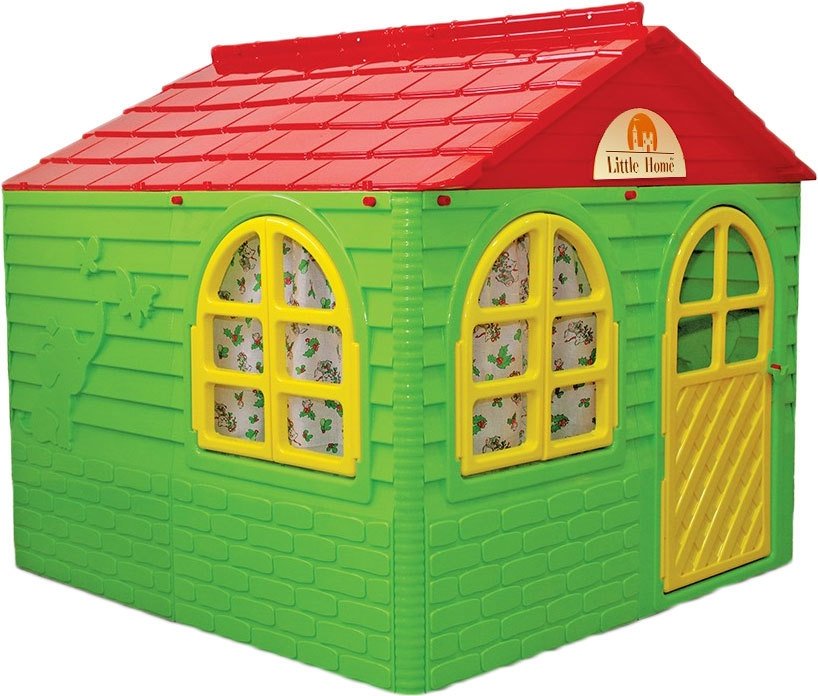 

Игровой домик Doloni-Toys 02550∕3 (зеленый/красный)