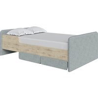 Кровать-трансформер PROxSON Mika 90x190 (бунратти/Tesla графит)