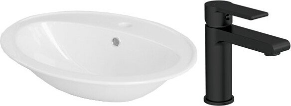 

Умывальник Cersanit Calla 54 S-UM-Cl/1-w + 63107