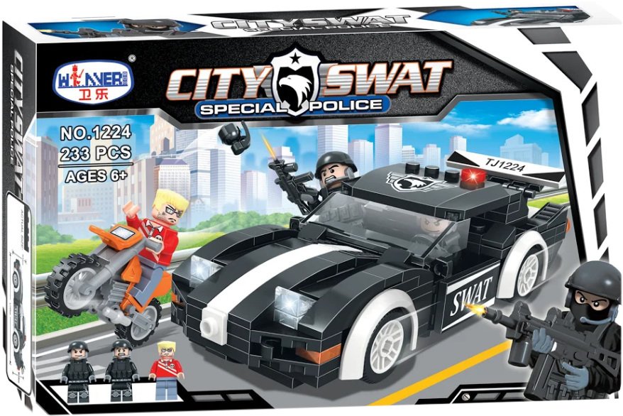 

Конструктор Winner 1224 City Swat
