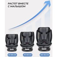 Детское автокресло MOWbaby Motion isofix UB616 (серый)