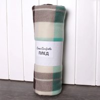 Плед Casa Conforte London 130x170 6154464 (зеленый)