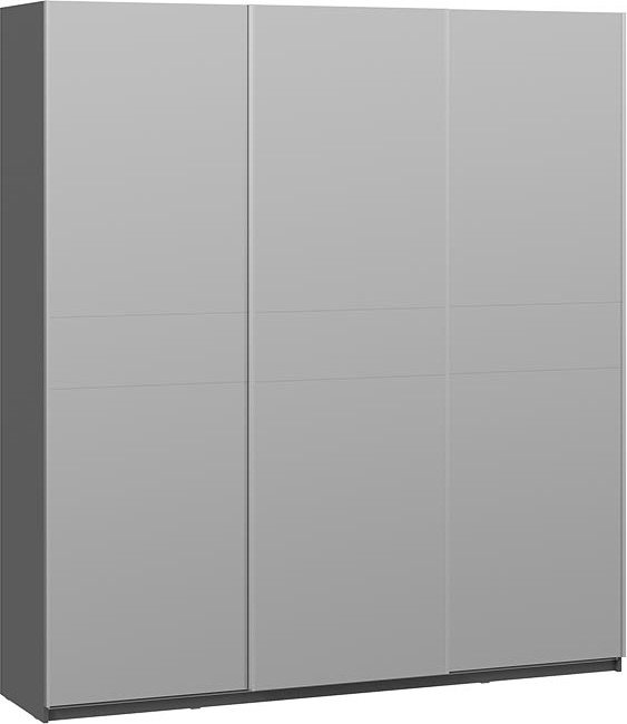 

Шкаф-купе Трия Оскар Т2 2100 271177 (ручка серебро/серый графит)