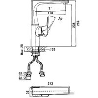 Смеситель D&K DA1292401