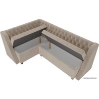 Угловой диван Лига диванов Лофт 104585 (левый, бежевый)