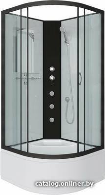 Душевая кабина Niagara NG-6707-14BKG 80x80